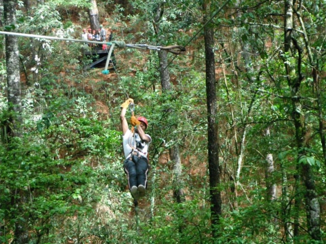 circuitos de tirolina